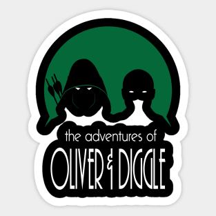 The Adventures of Olive & Diggle Sticker